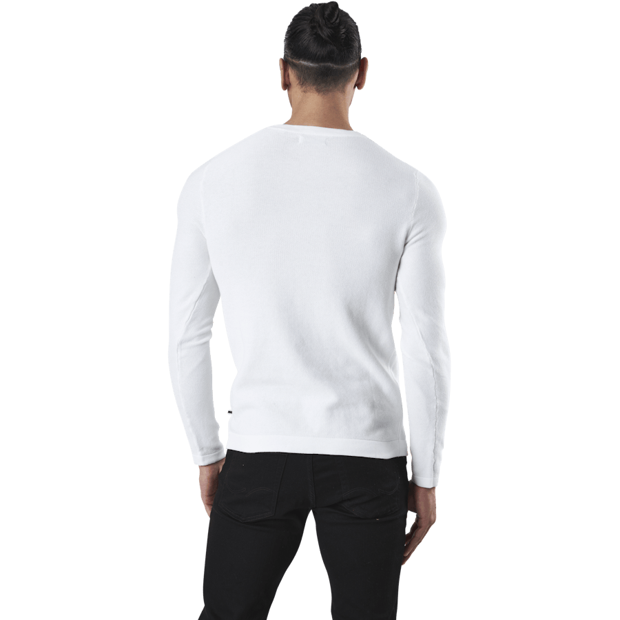 Rob Knit Crew Neck White - Bild 2