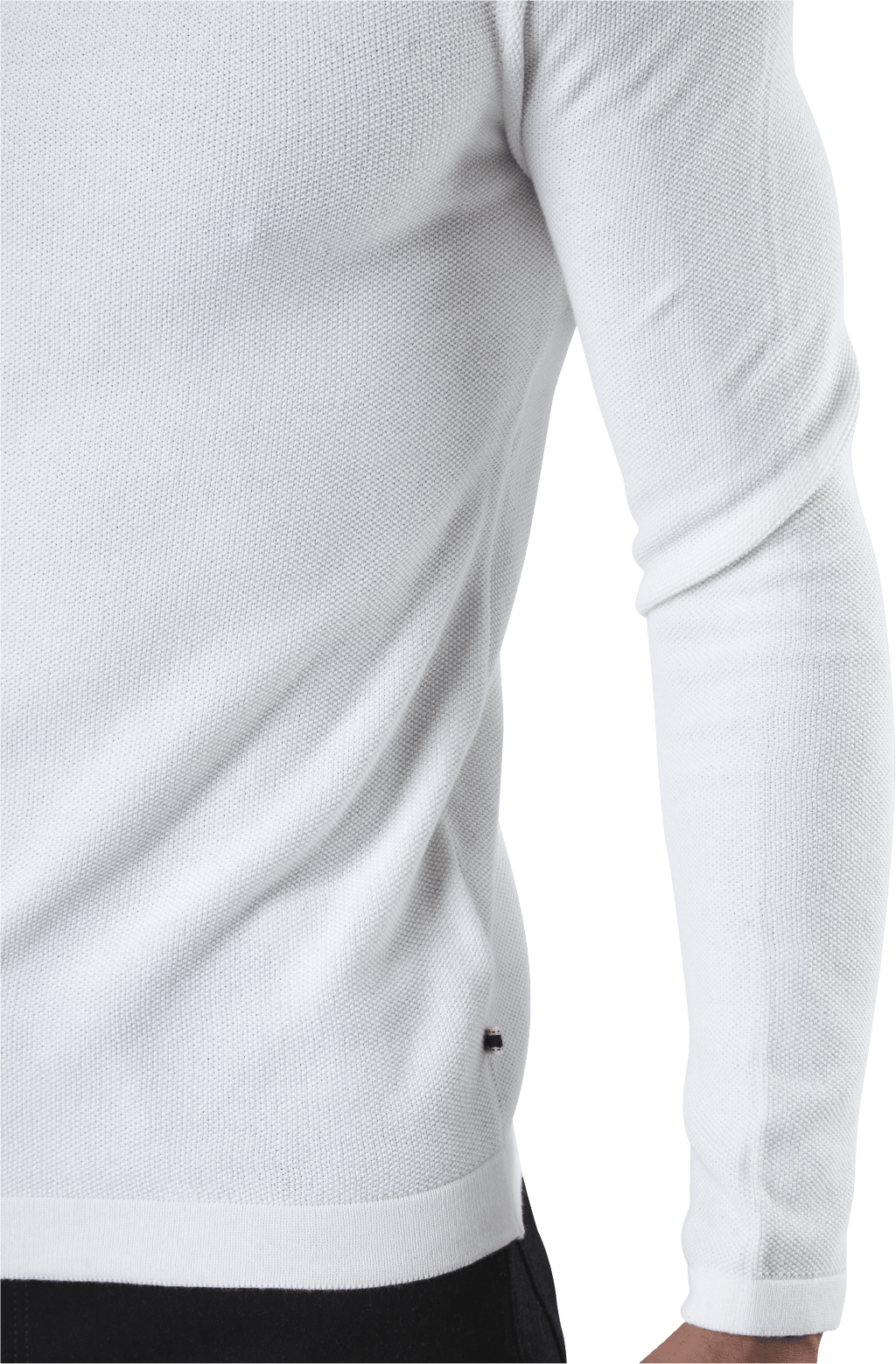 Rob Knit Crew Neck White - Bild 4