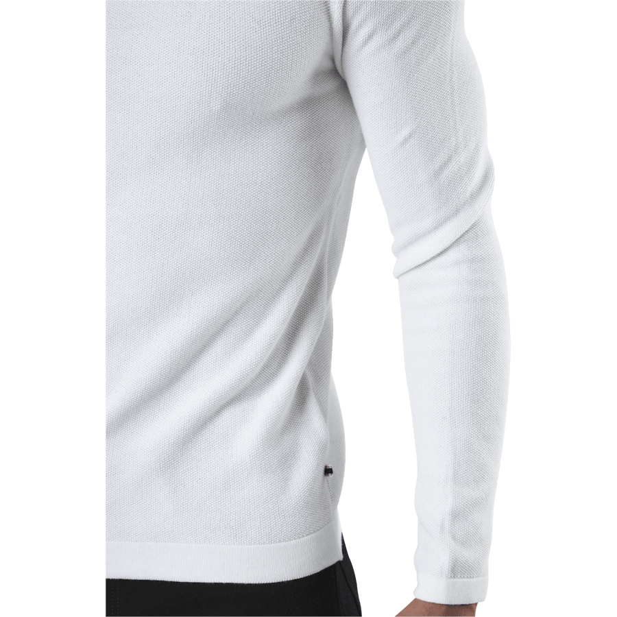 Rob Knit Crew Neck White - Bild 4