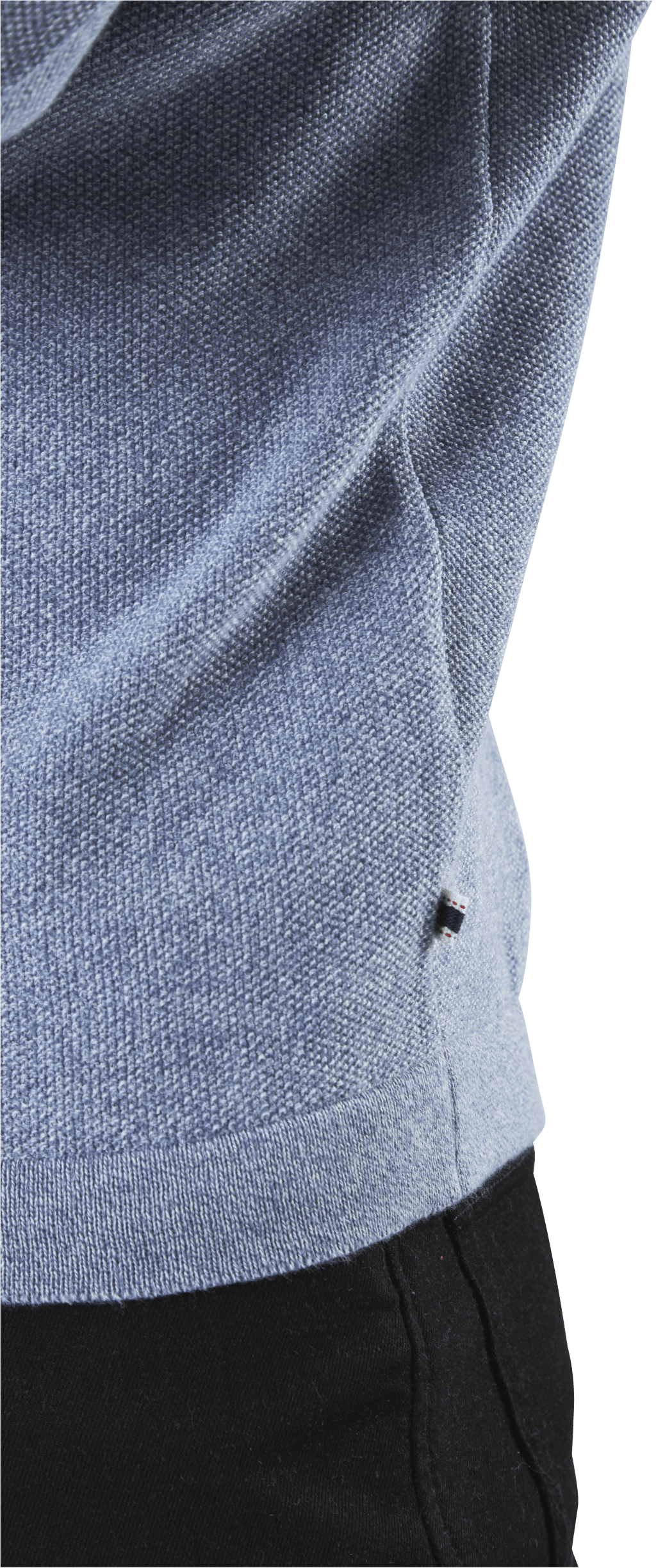 Rob Knit Crew Neck Blue - Bild 4