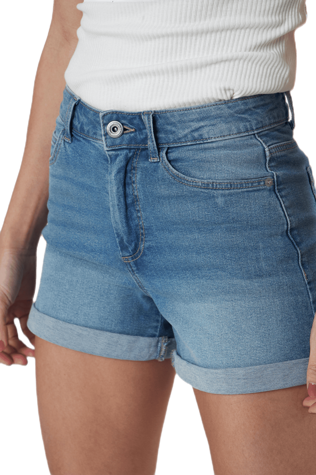 Pacy Loose Mw Shorts Blue - Bild 4