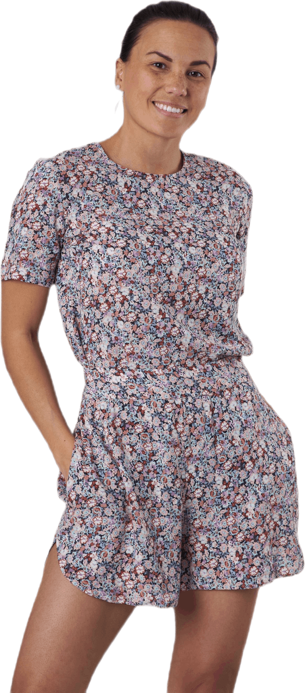 Nya Ss Top White, Female, Apparels, Tops, White, M