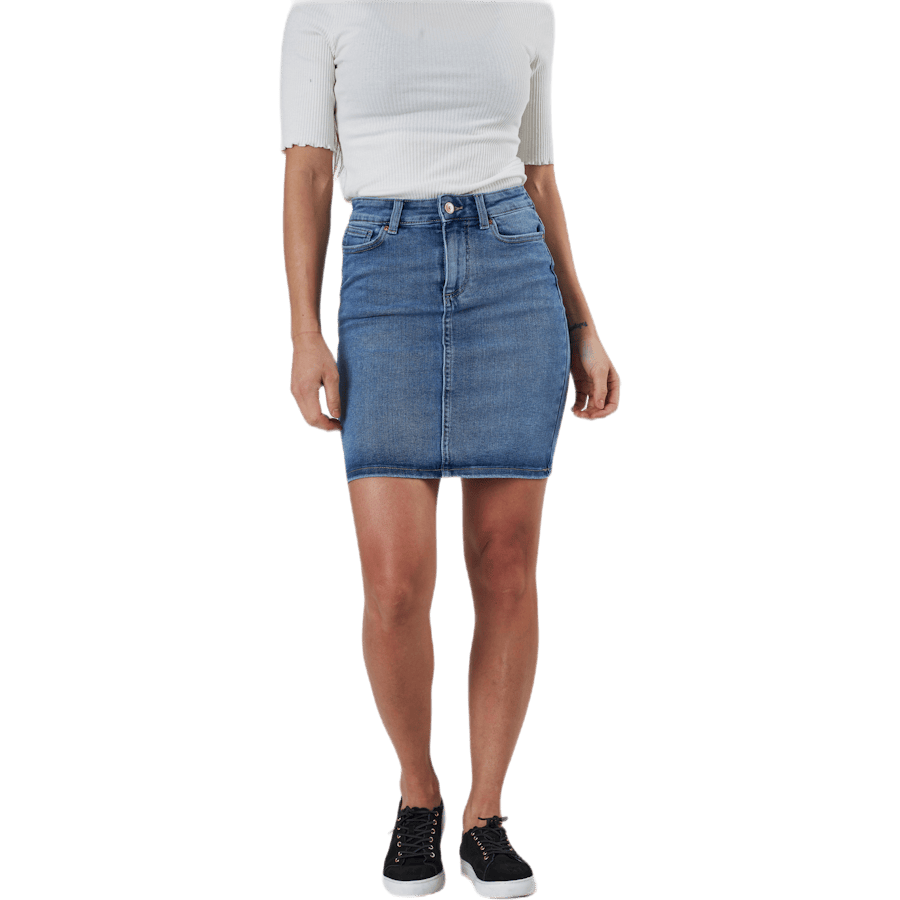 Lili Mw Denim Skirt Blue