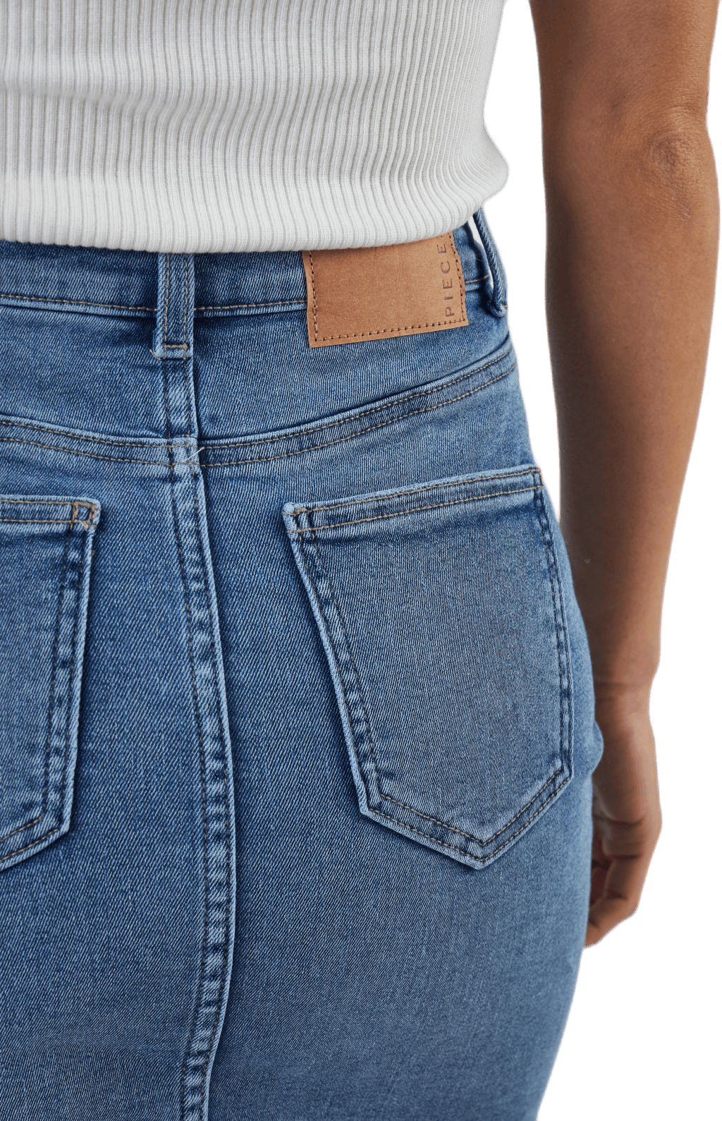 Lili Mw Denim Skirt Blue - Bild 6
