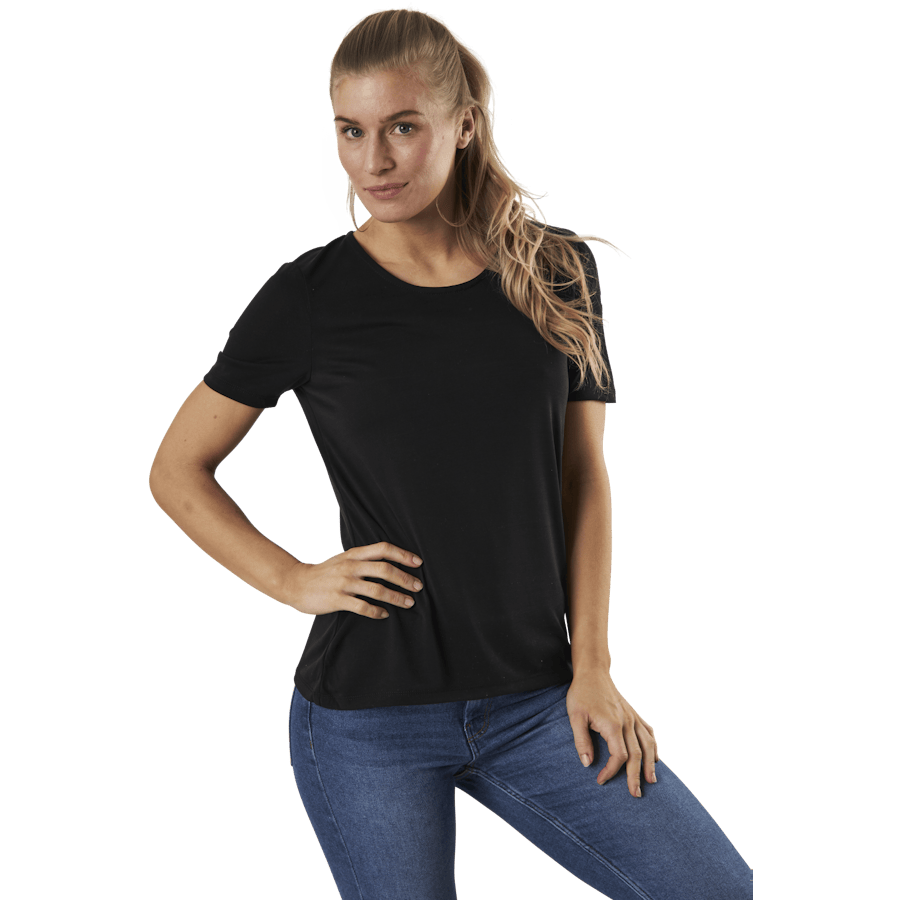 Kamala Ss Top Black