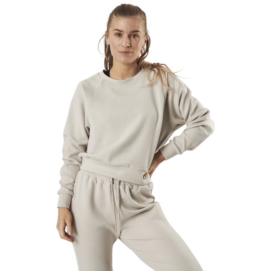 Joy L/S Raglan O-Neck Swt Grey