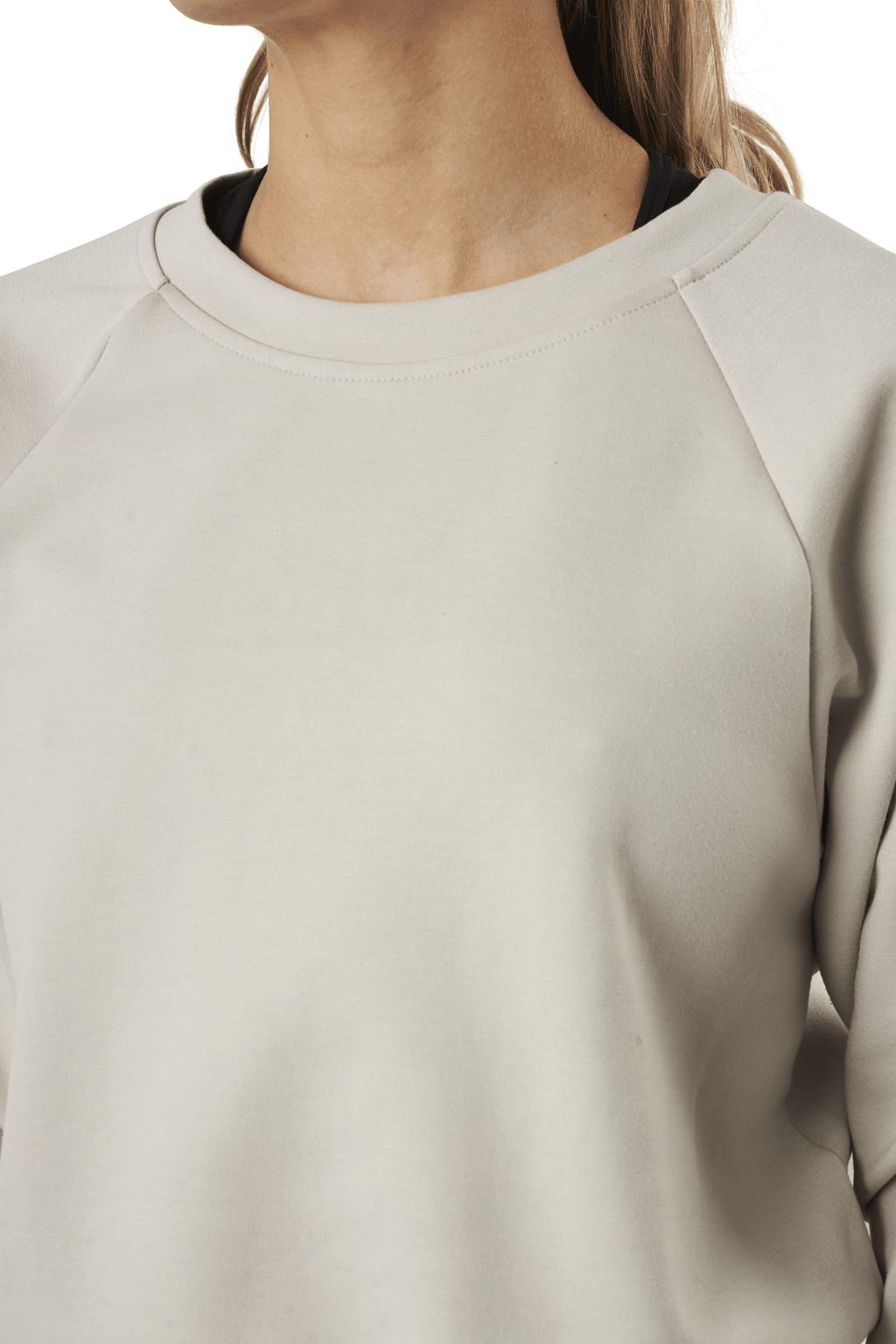 Joy L/S Raglan O-Neck Swt Grey - Bild 4