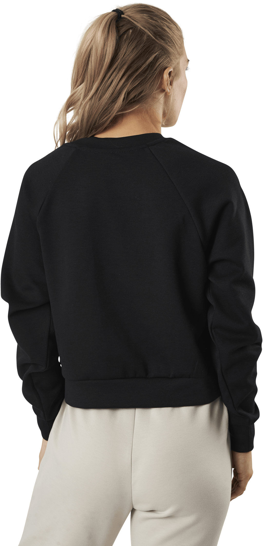 Joy L/S Raglan O-Neck Swt Black - Bild 3
