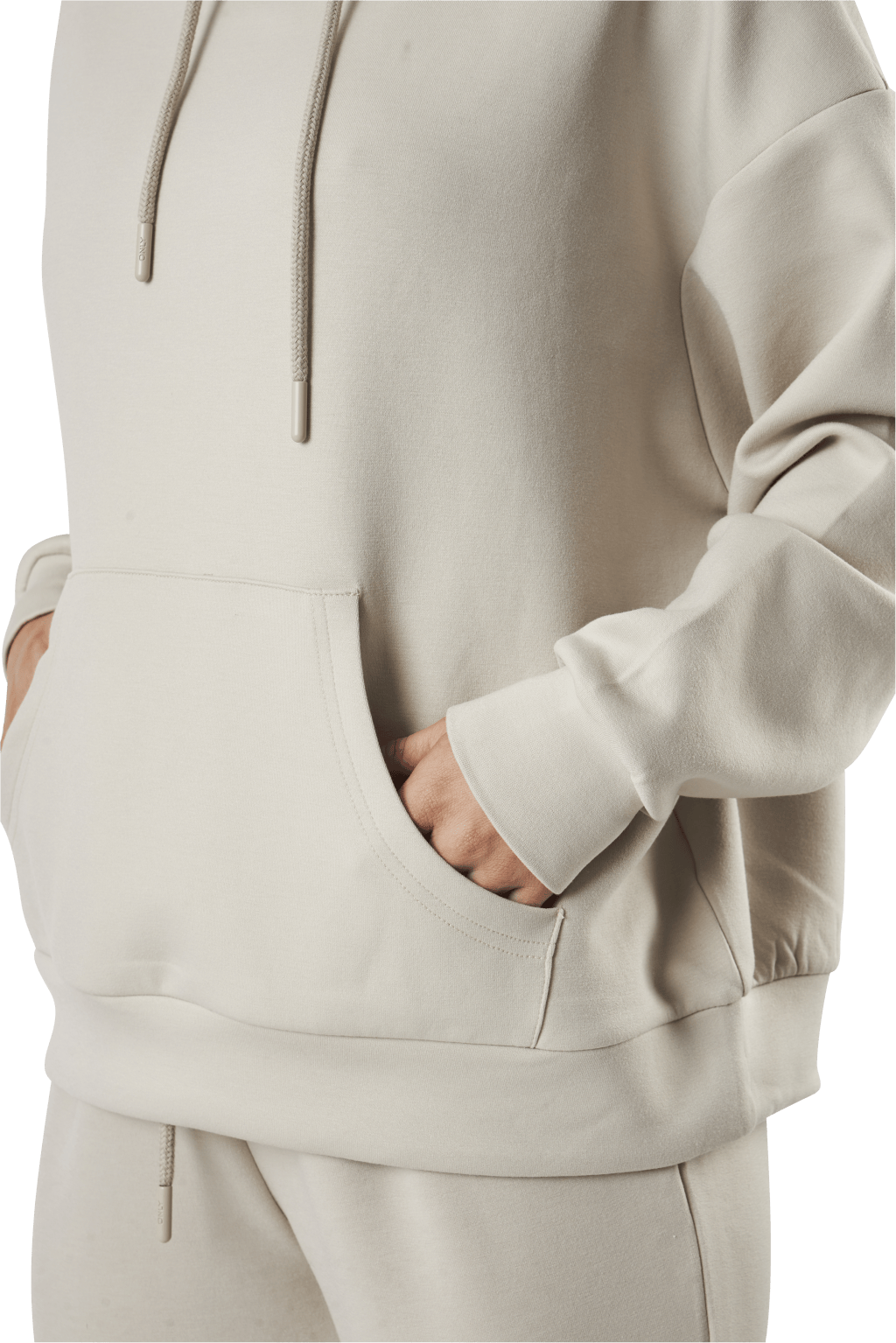 Joy L/S Oversize Hood Swt Grey - Bild 4