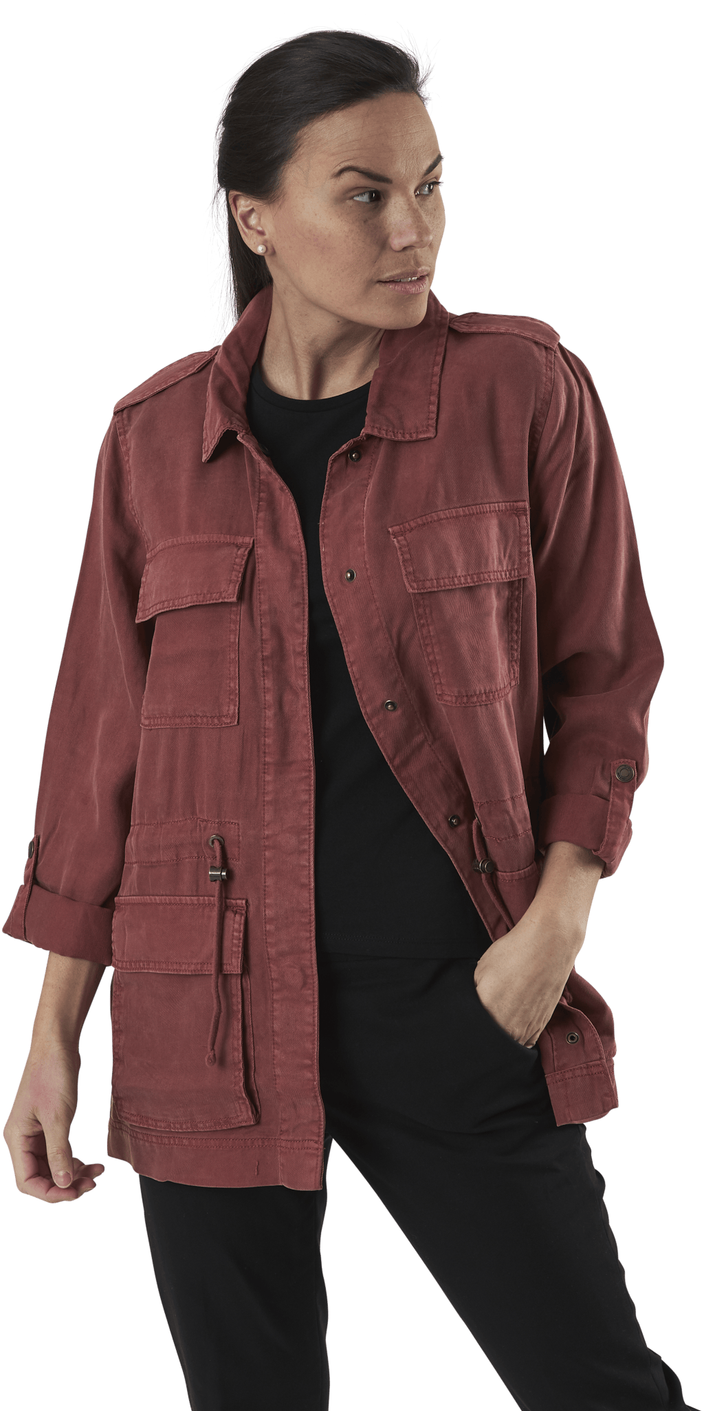 Kenya Life Utility Jacket Cc Otw Red