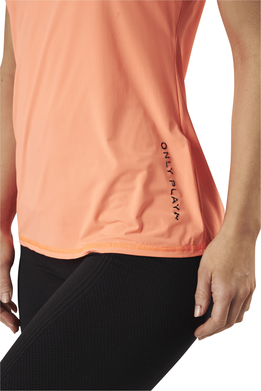 Performance Training Ss V-Neck  Tee Yellow - Bild 3