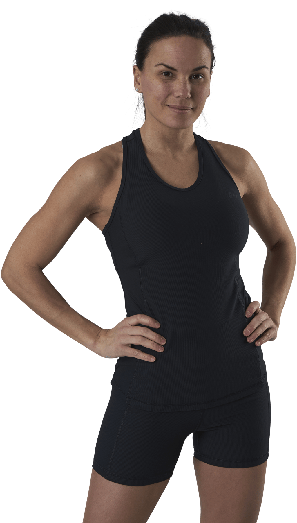 Jana Sl Train V-Neck Top Blue