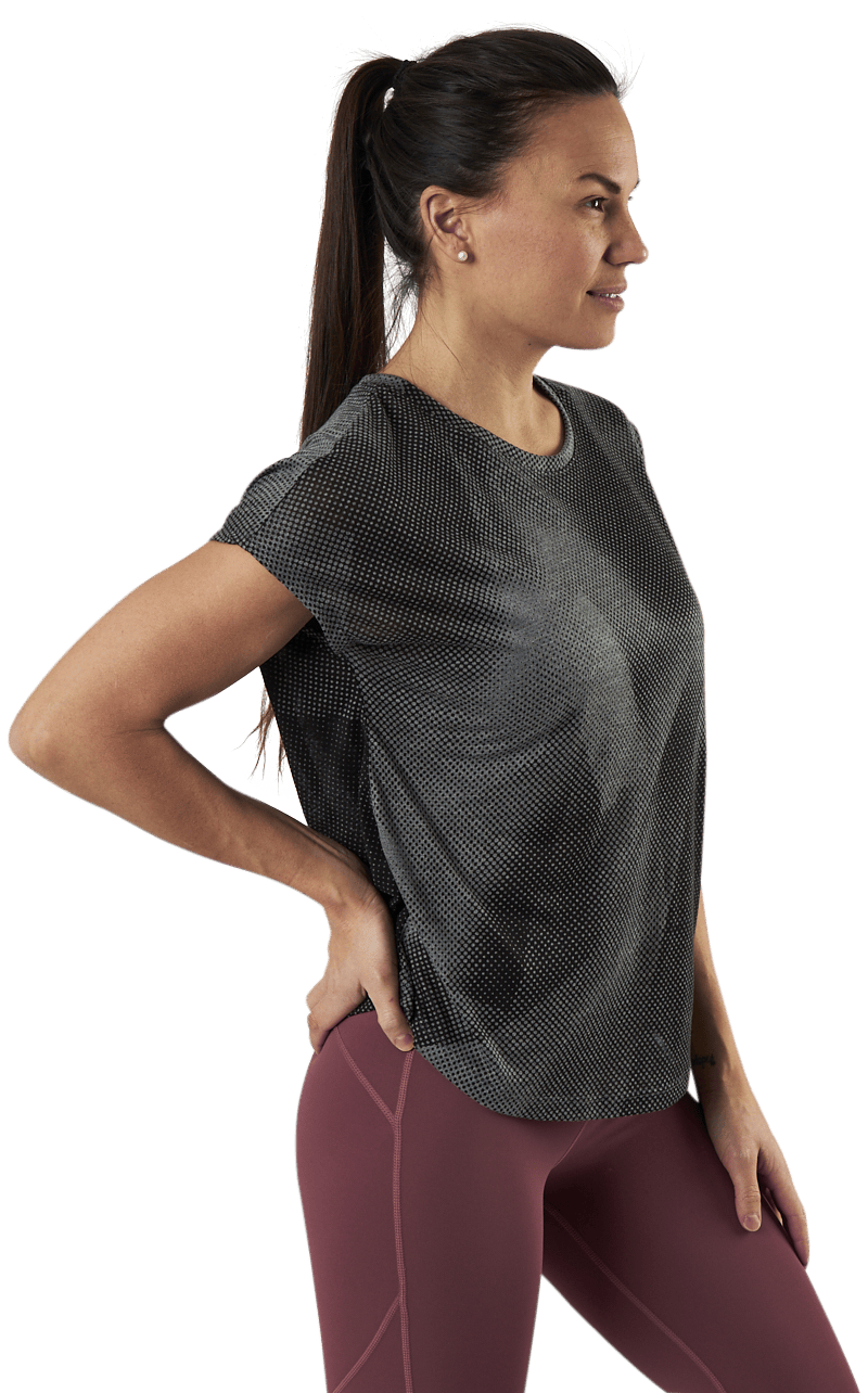 Fan Loose Burnout Ss Tee Black - Bild 3