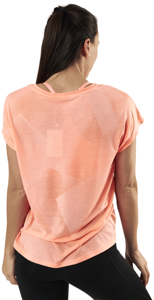 Fan Loose Burnout Ss Tee Orange - Bild 3