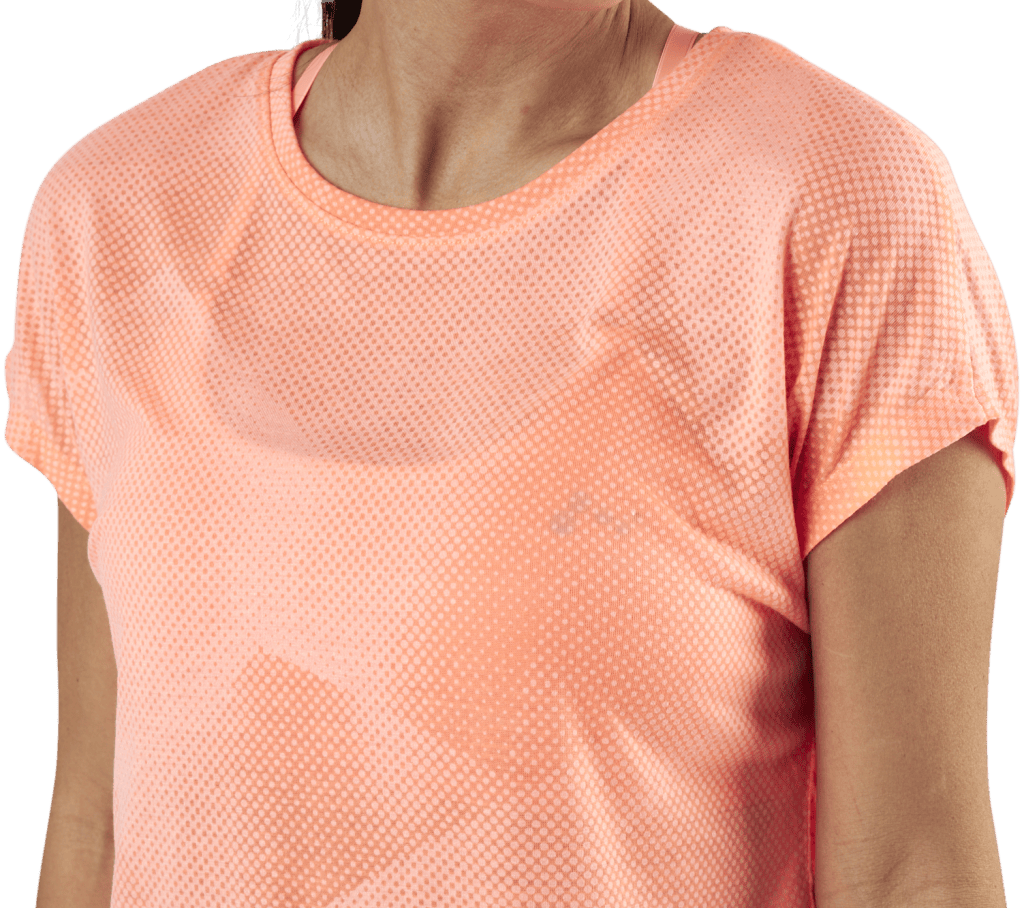 Fan Loose Burnout Ss Tee Orange - Bild 2