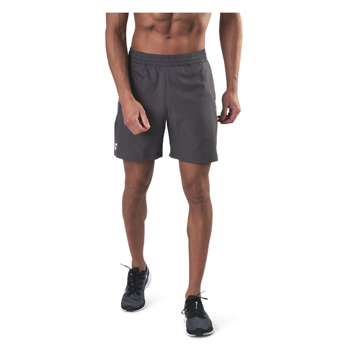 Short Core 8" Grey, Male, Kläder, Shorts, Tennis, Grå, L