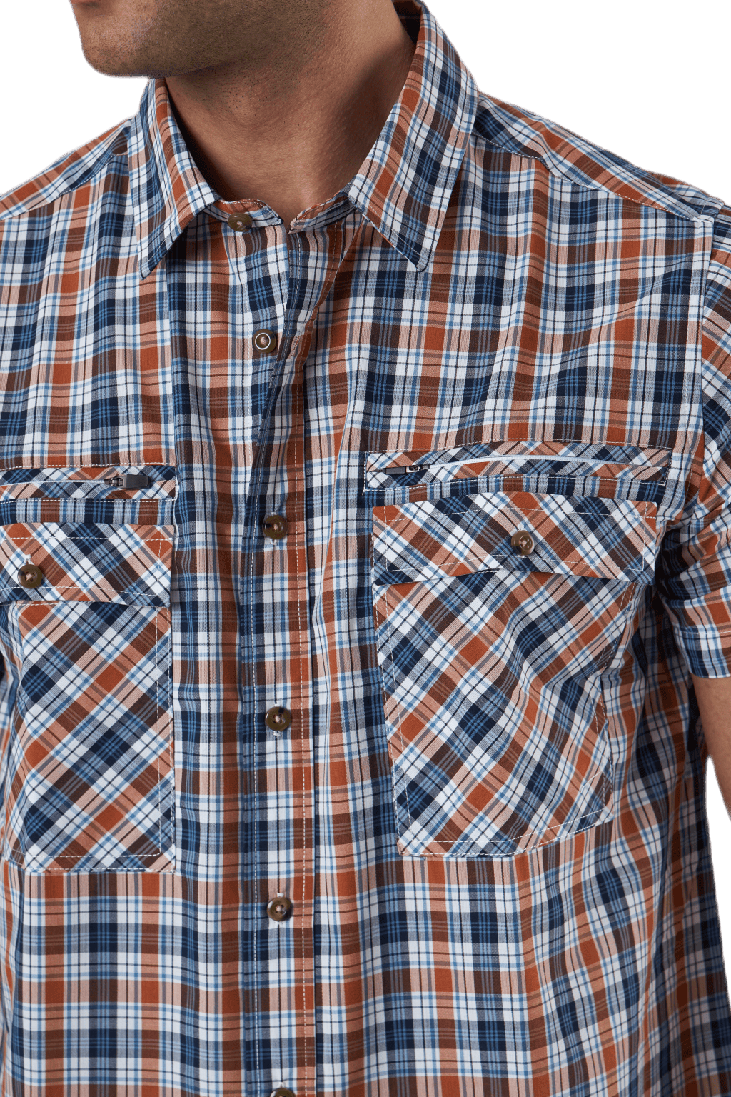 Arizona Shirt Orange/Red - Bild 4