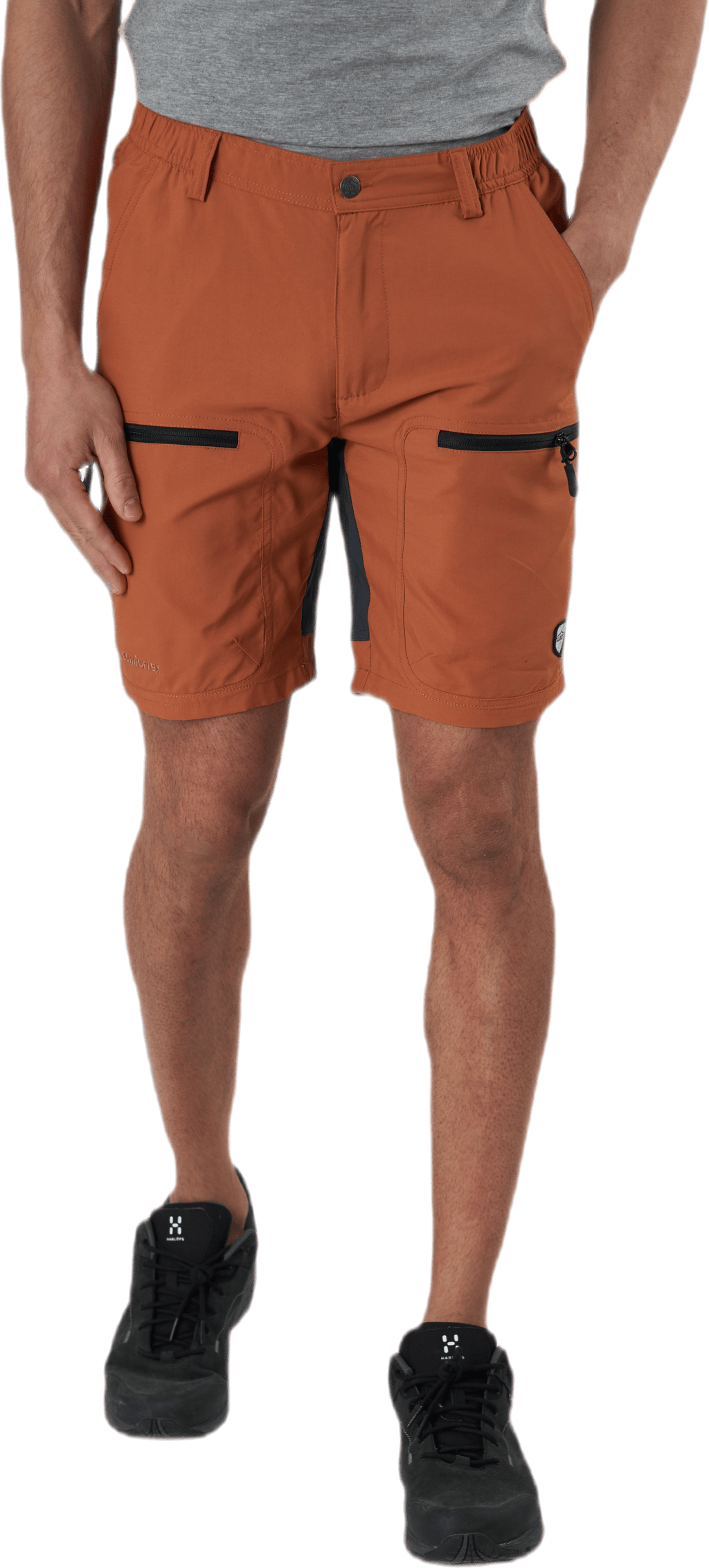 Hunter Shorts Orange, Male, Apparels, Shorts, Orange, XXL