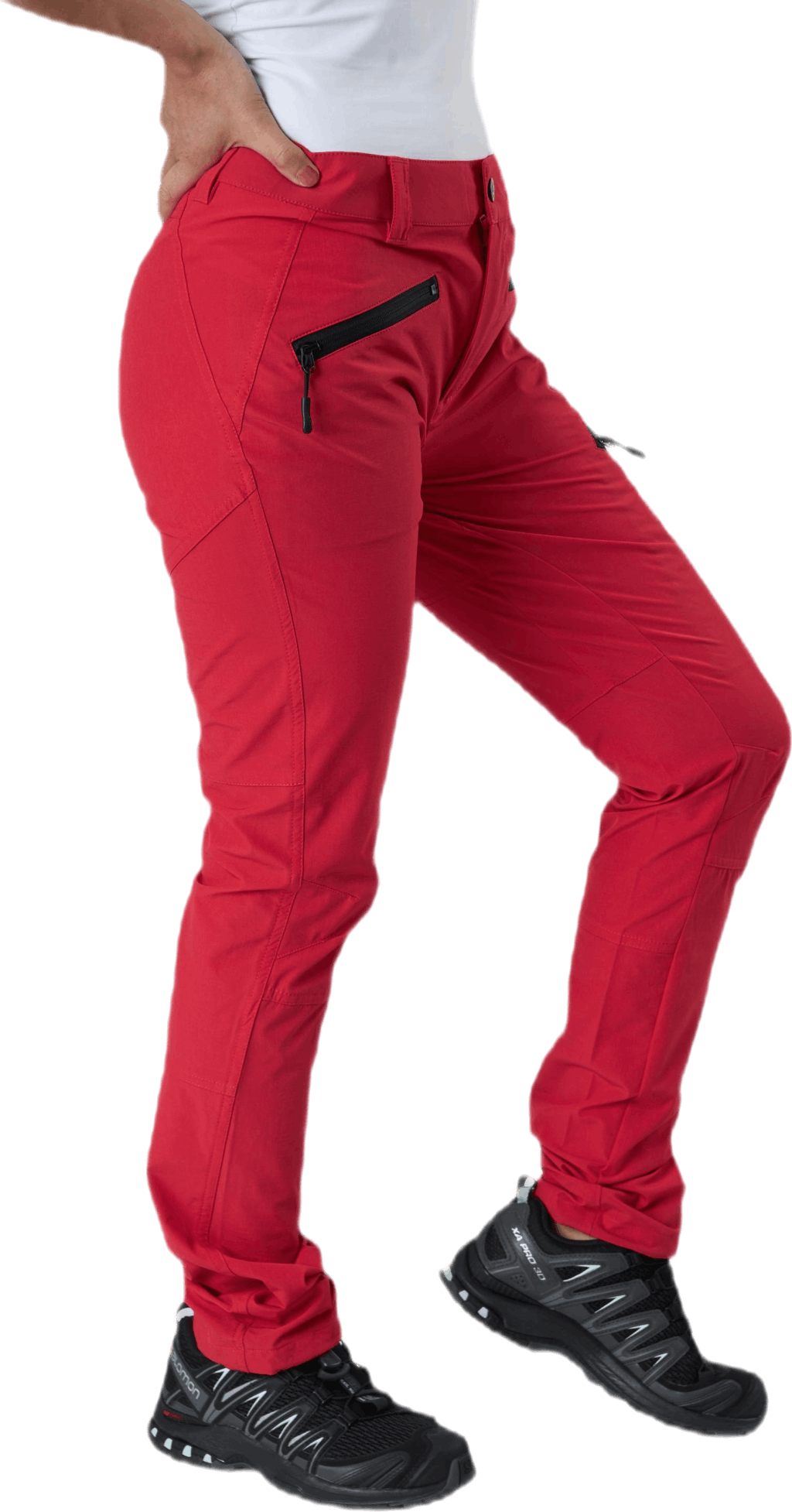 Flexi Lady Pants Red