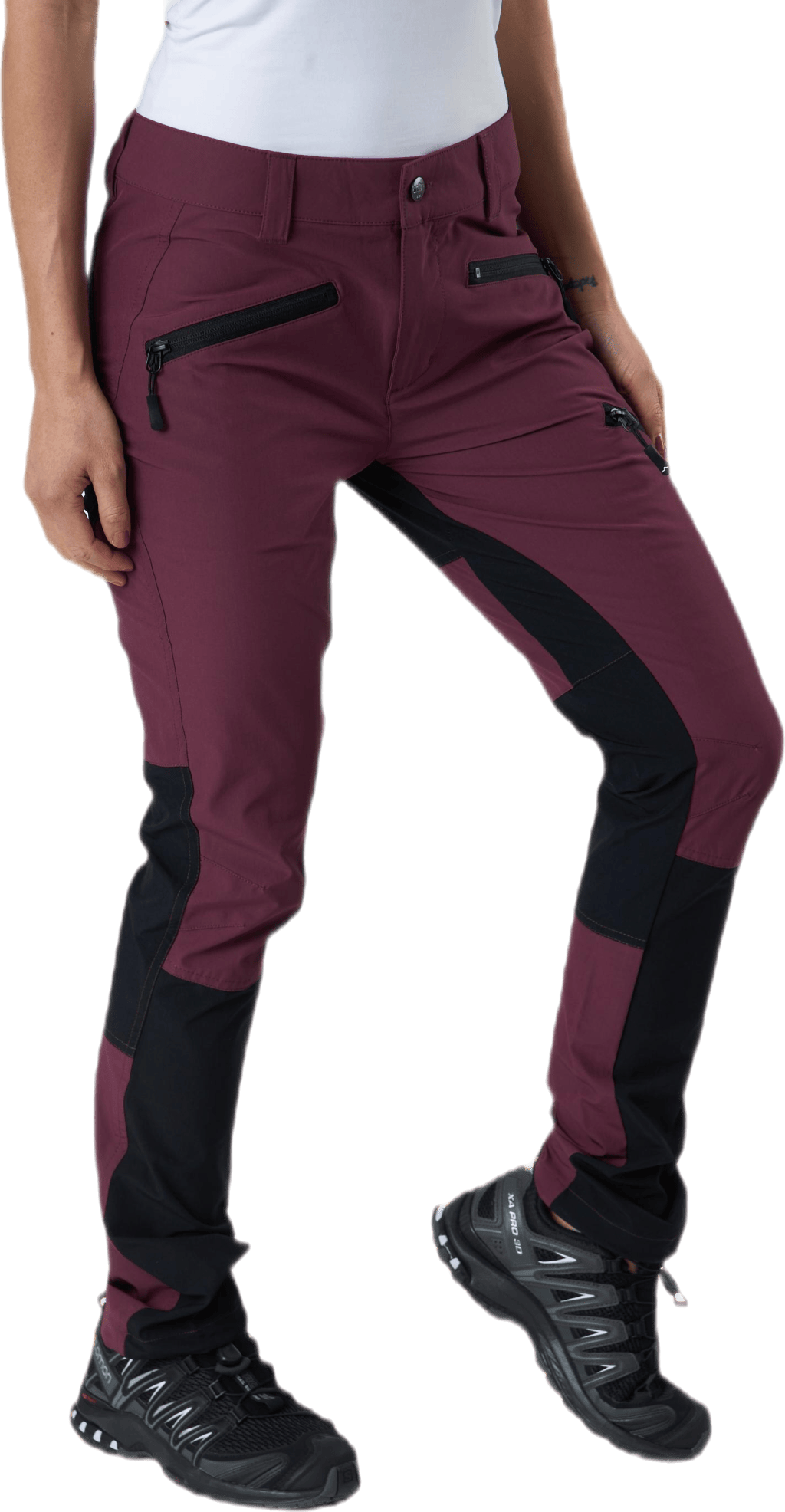 Flexi Lady Pants Purple, Female, Vêtements, Pantalon, Violet, 44