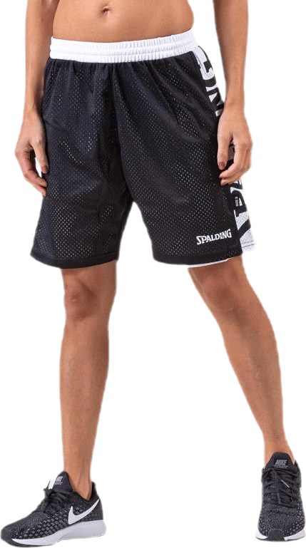 Essential Reversible 4her Shorts White/Black, Female, Apparels, Shorts, White/Black, XL