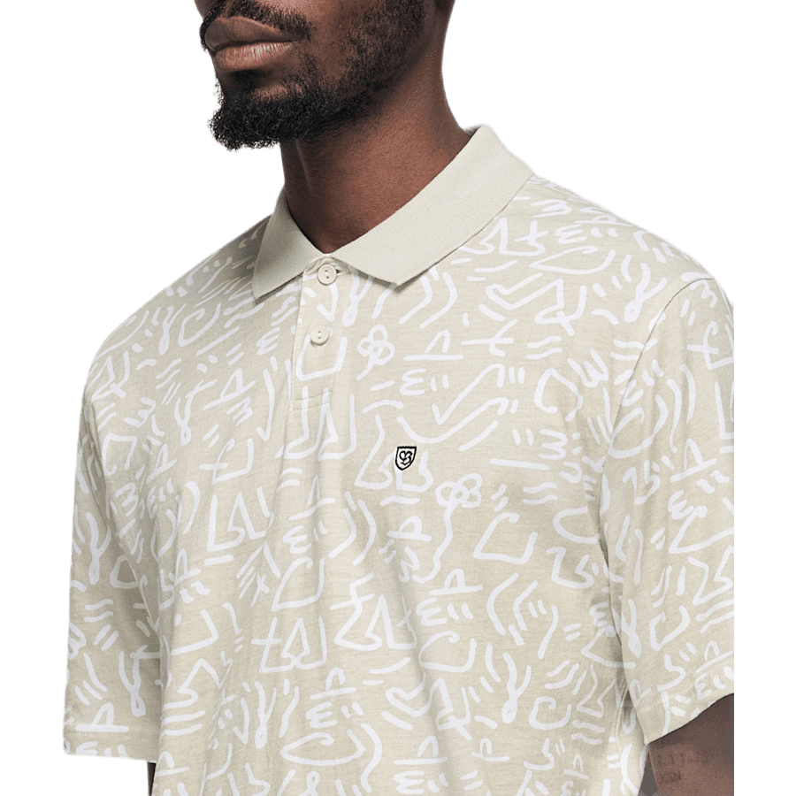 Rue Short Sleeve Polo Gray - Bild 2