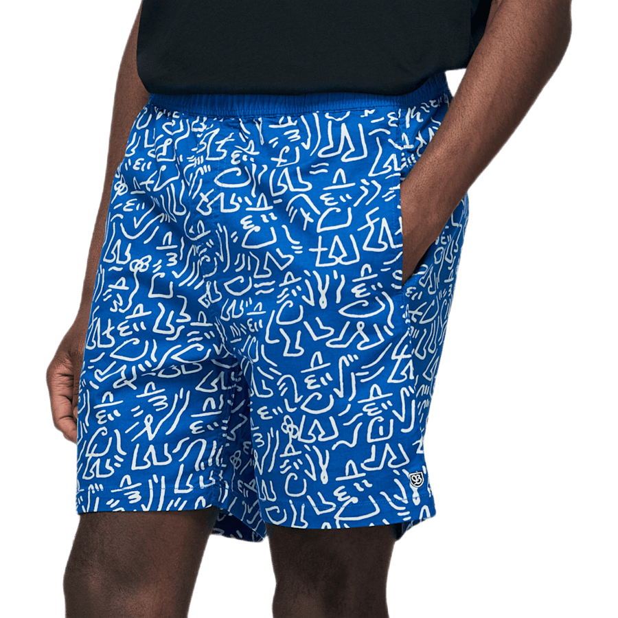 Steady Elastic Wb Shorts Blue - Bild 2