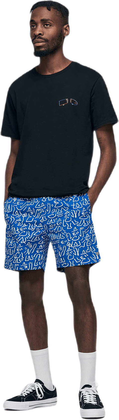 Steady Elastic Wb Shorts Blue - Bild 5