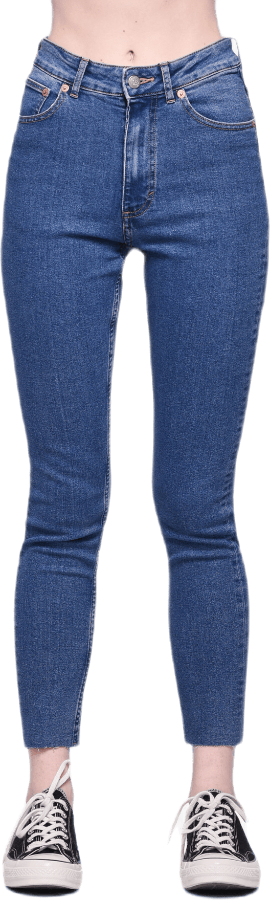 High Skin Jeans Blue