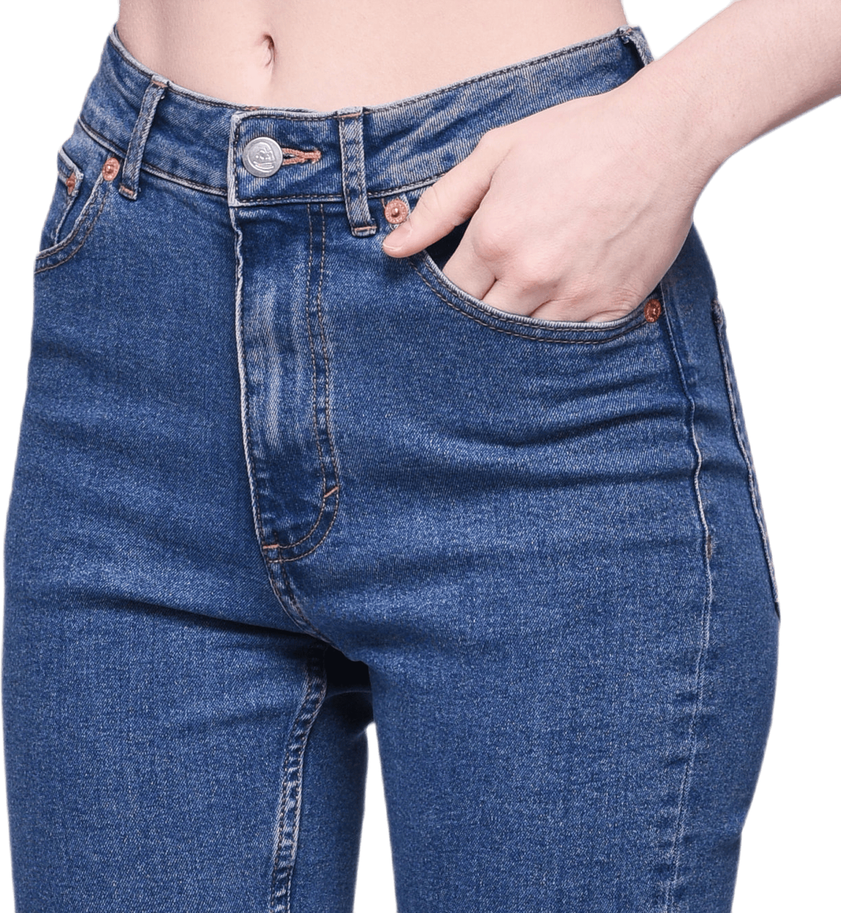 High Skin Jeans Blue - Bild 2