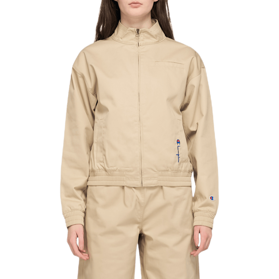 Full Zip Top Khaki