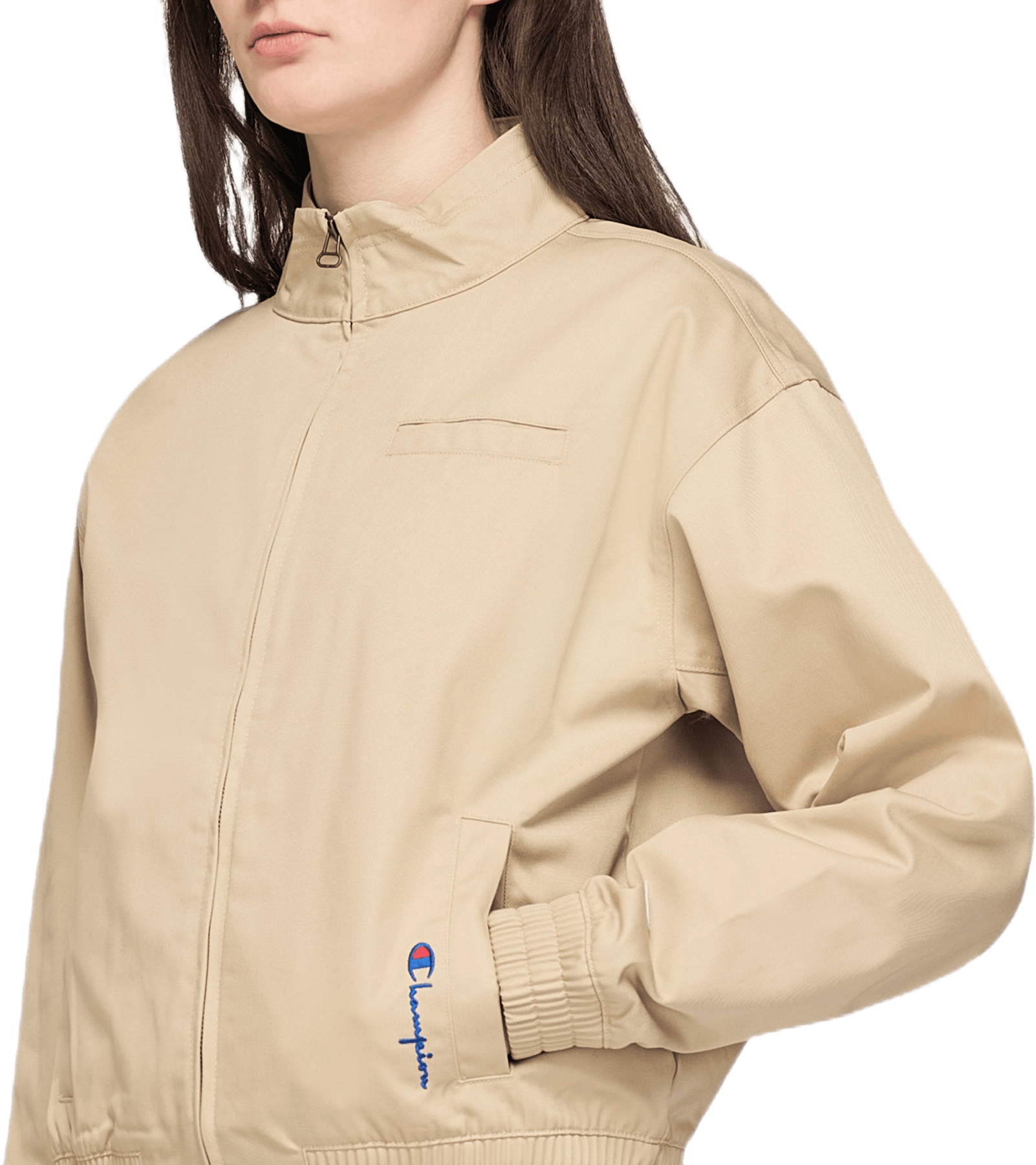 Full Zip Top Khaki - Bild 2