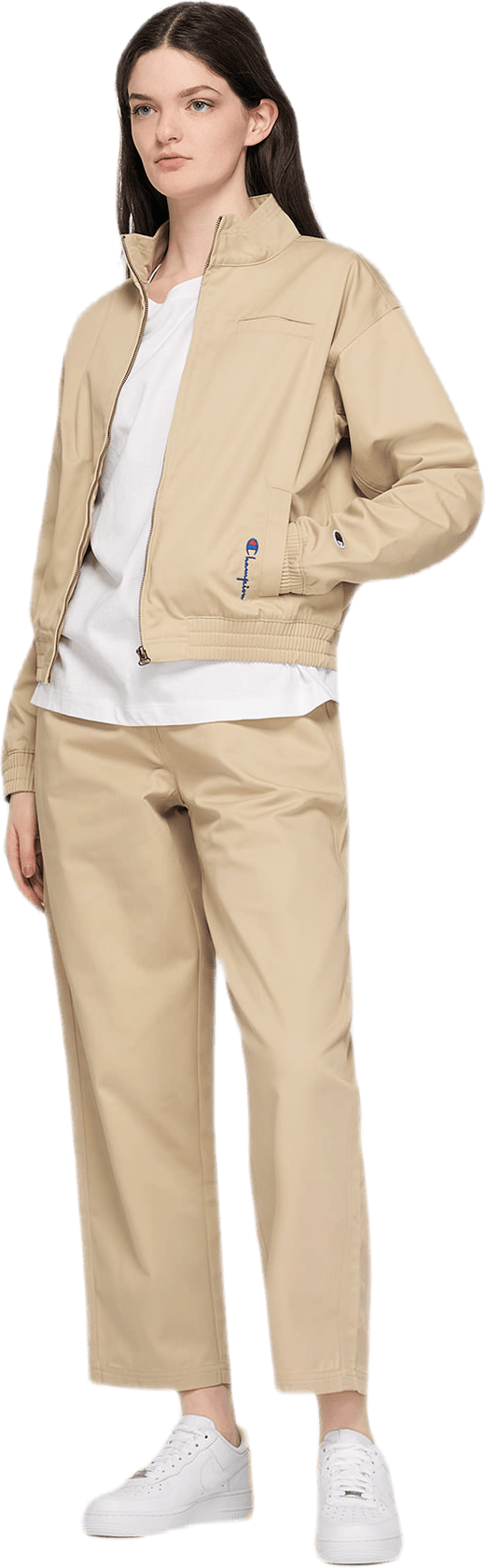 Full Zip Top Khaki - Bild 4