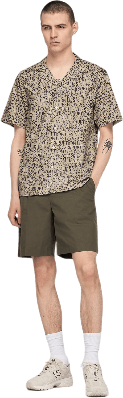 Brandon Shirt Khaki - Bild 2