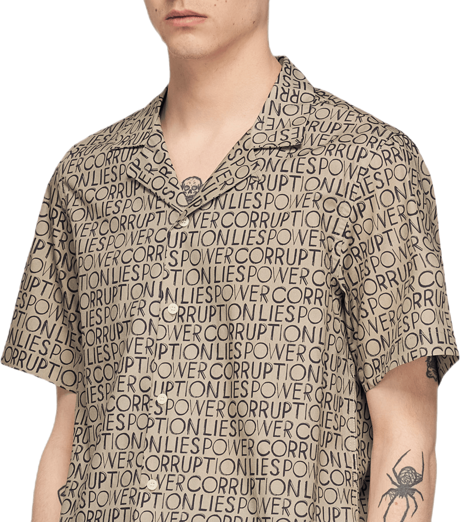 Brandon Shirt Khaki - Bild 3