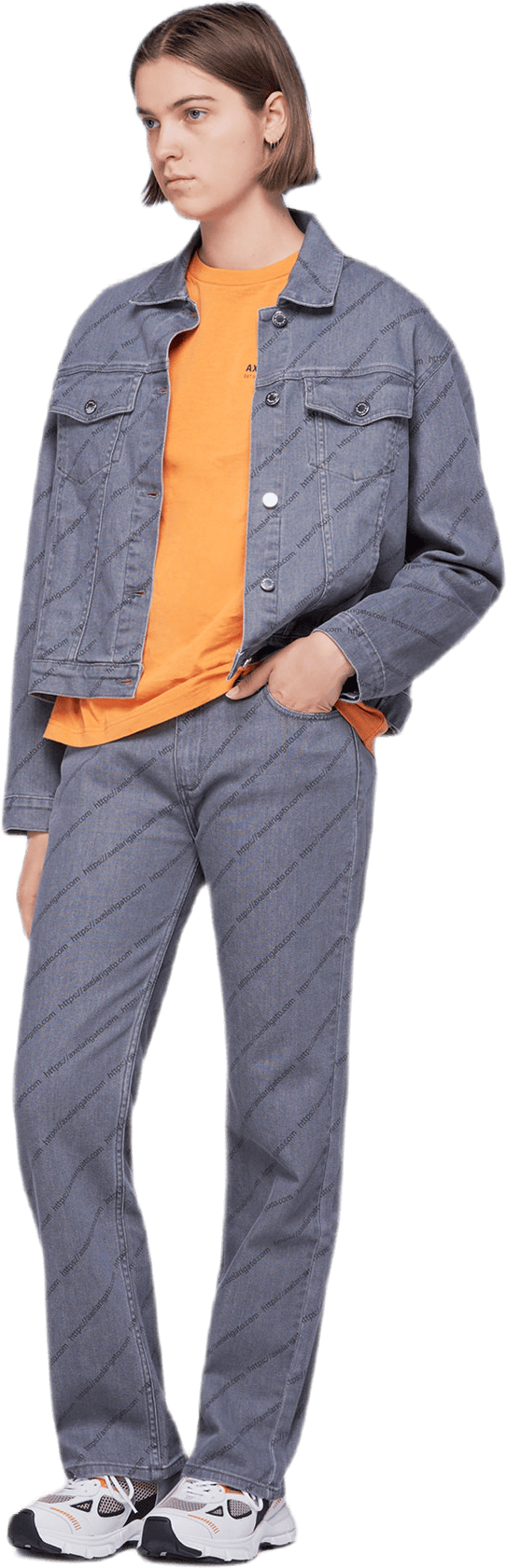 Straight Jeans Gray - Bild 5