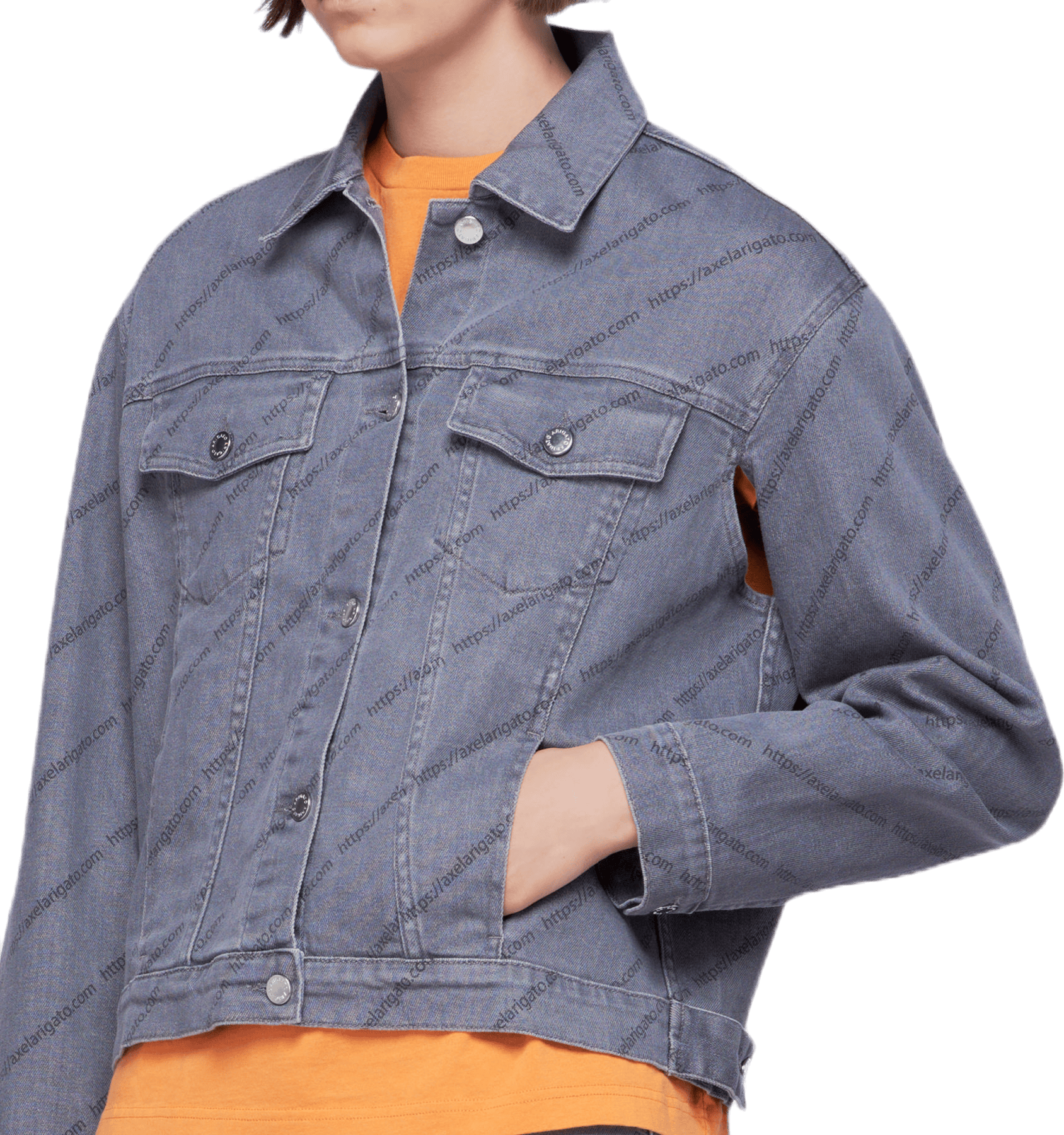 Denim Jacket Gray - Bild 3