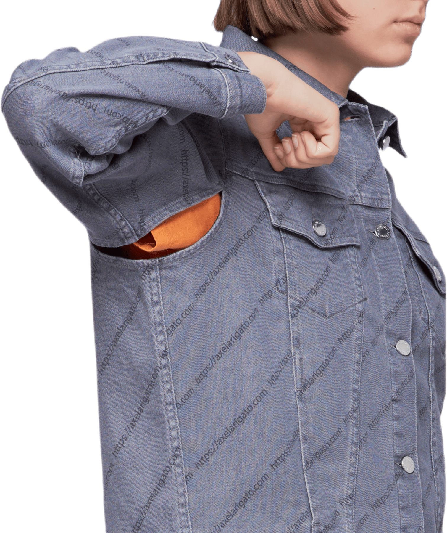 Denim Jacket Gray - Bild 6