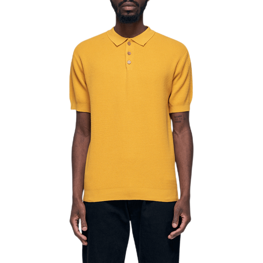 Sweater Short Sleeve Gnesta Yellow