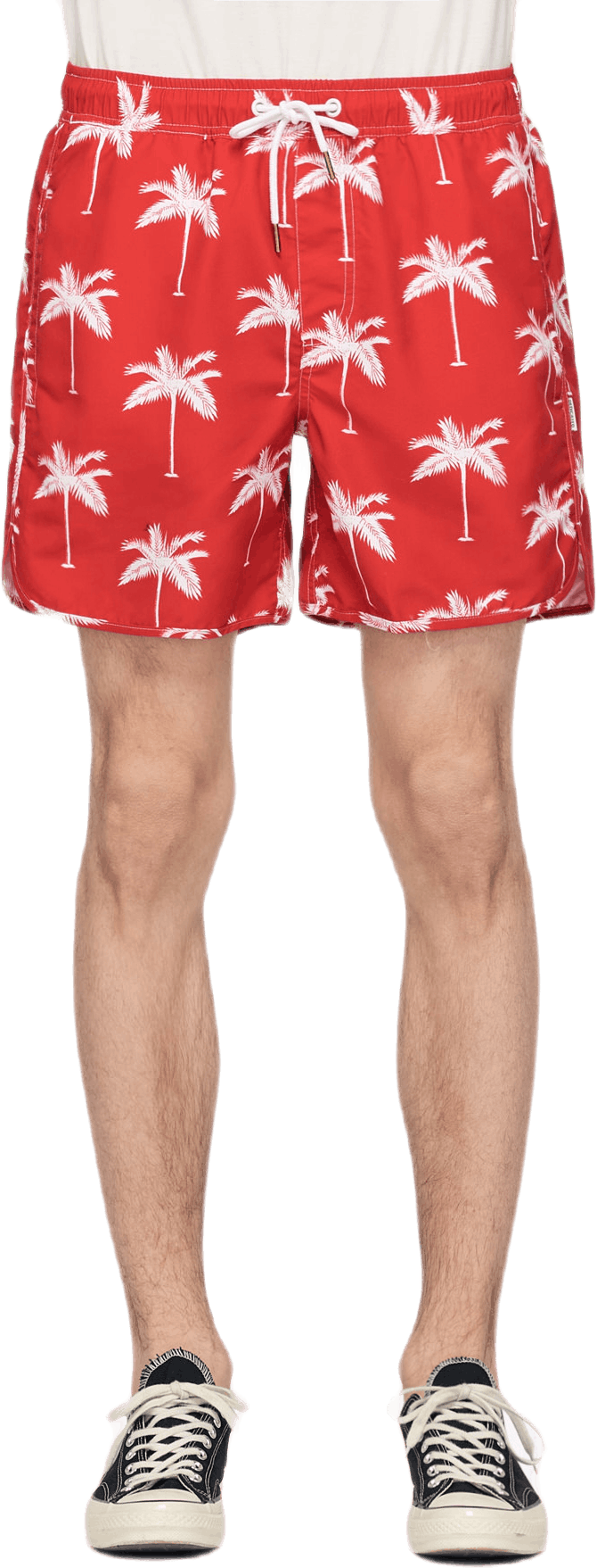 Palms Swim Short Red, Male, Odevy, Plavky, Červená, S