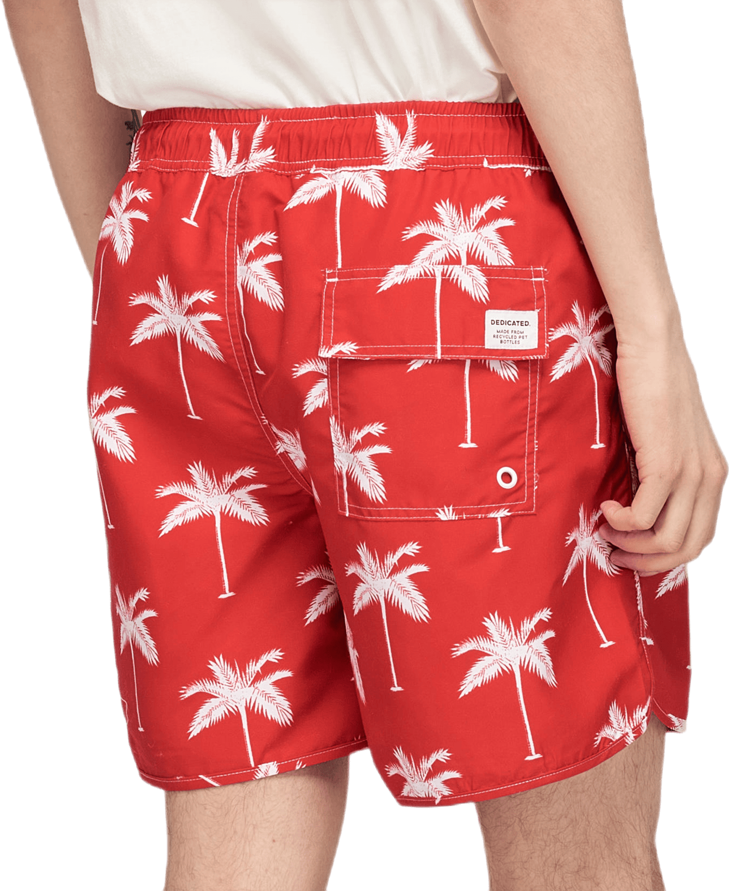 Palms Swim Short Red - Bild 4