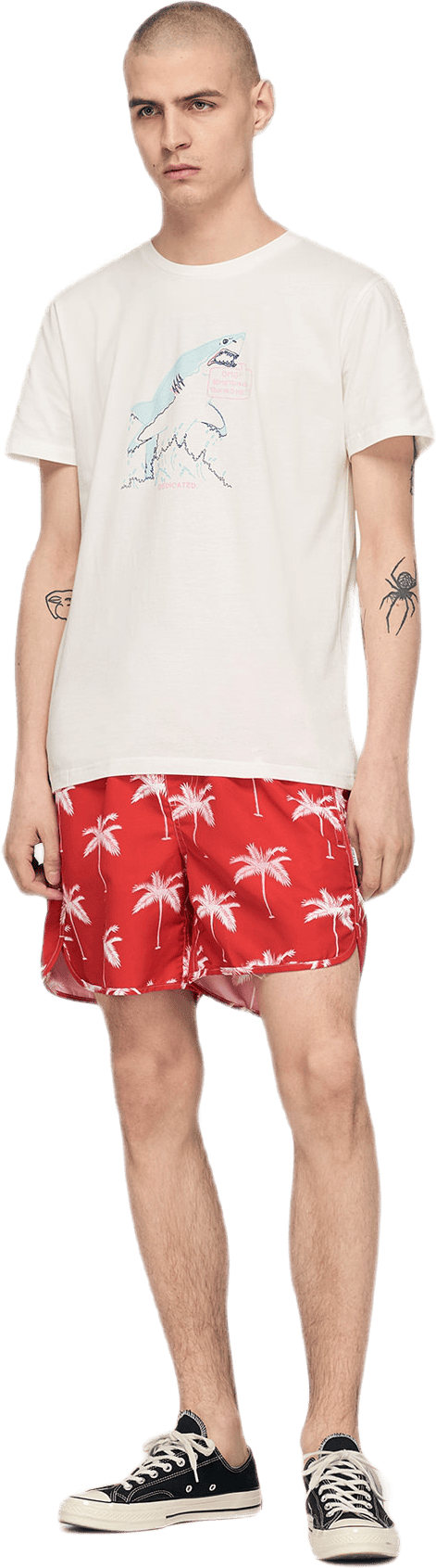 Palms Swim Short Red - Bild 5