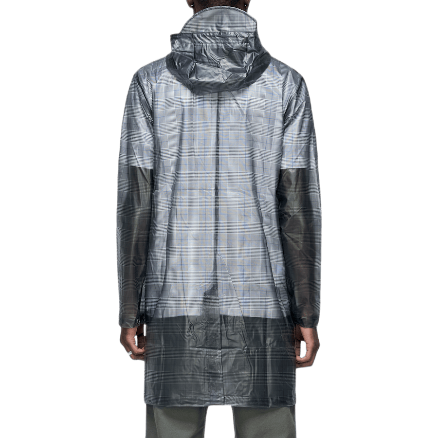 Check Hooded Coat Gray - Bild 4