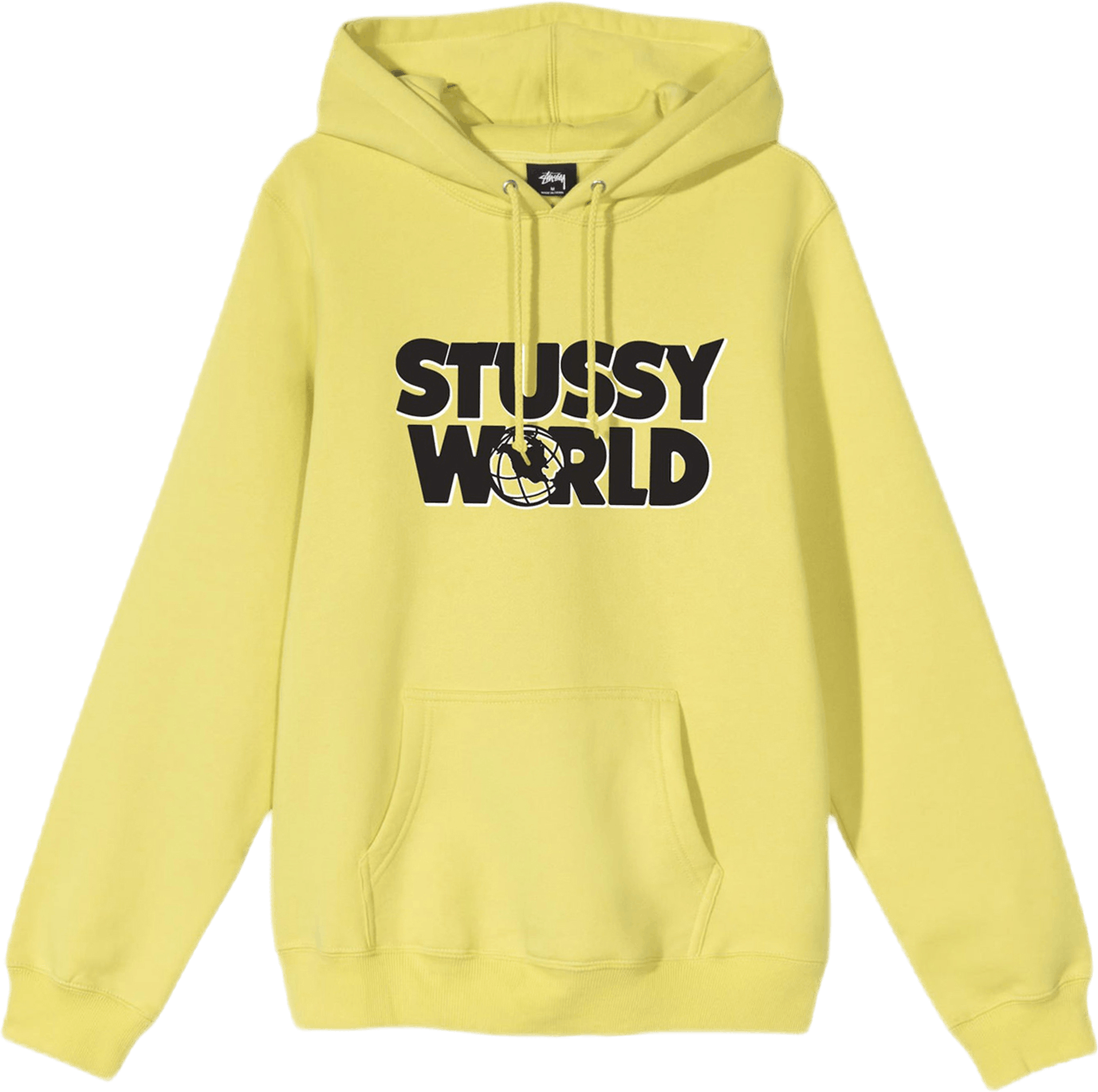 World Hoodie Yellow, Male, Ropa, sudaderas con capucha y sudaderas, Amarillo, M