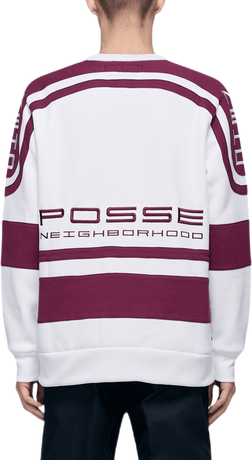 Jersey / Ce-crew . Ls White - Bild 5