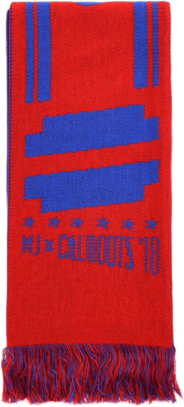 Majid Jordan X Caliroots Scarf Red, Unisex, Utrustning, andra tillbehör, Röd, ONESIZE