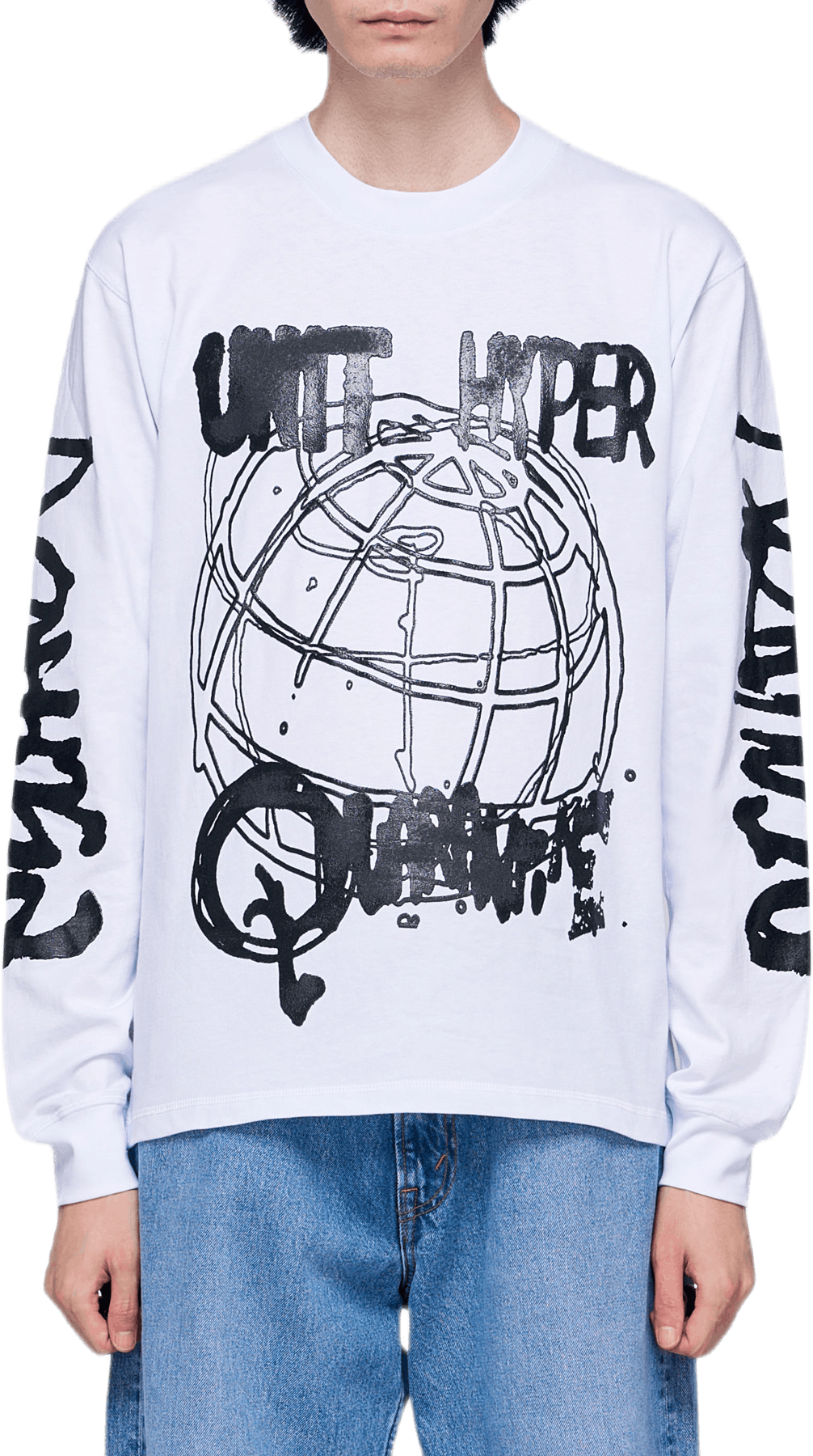 Freetime Long Sleeve Shirt White, Male, Kleding, Tops, Wit, L