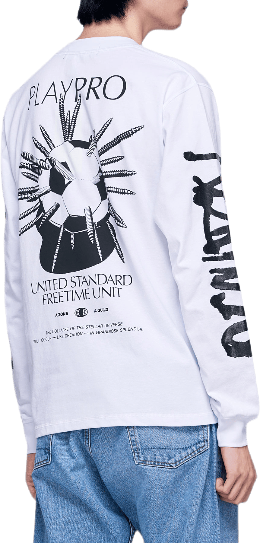 Freetime Long Sleeve Shirt White - Bild 5