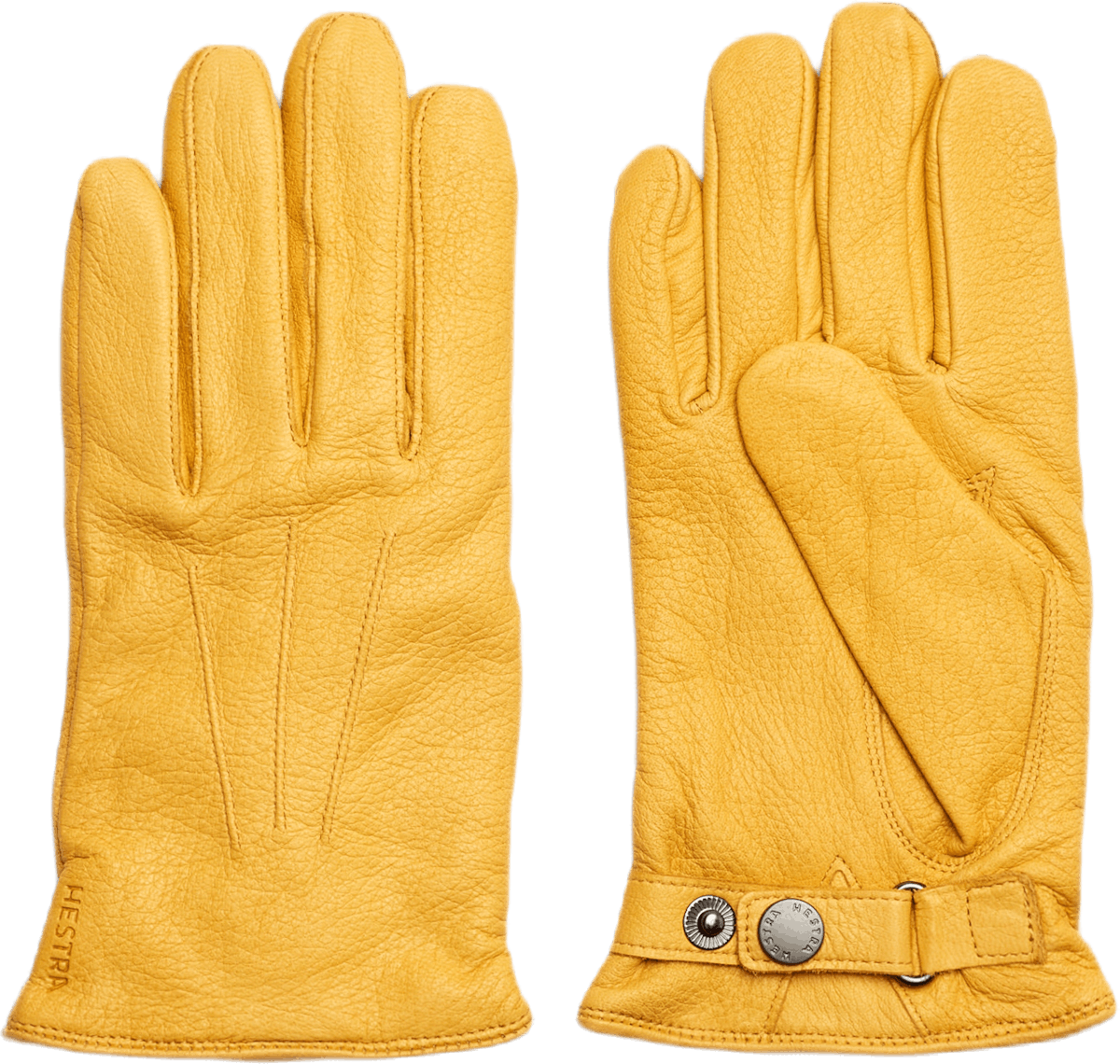 Eldner Leather Glove Yellow