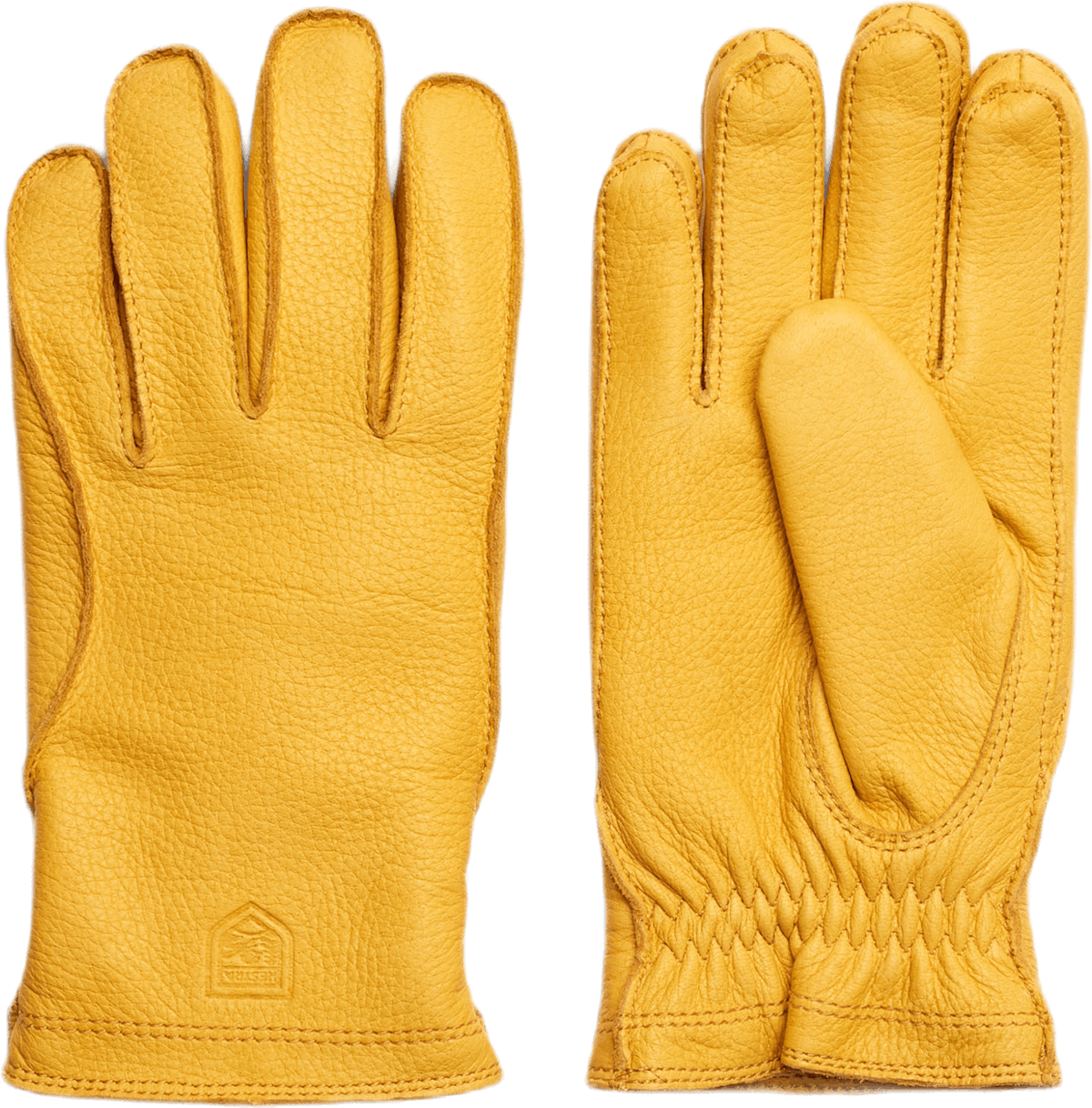 Frode Leather Glove Yellow